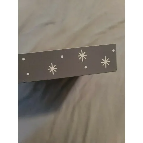 New Nightmare Before Christmas Wooden Plaque Jolly Christmas 6x6 Jack Zero Sign - Picture 4 of 5